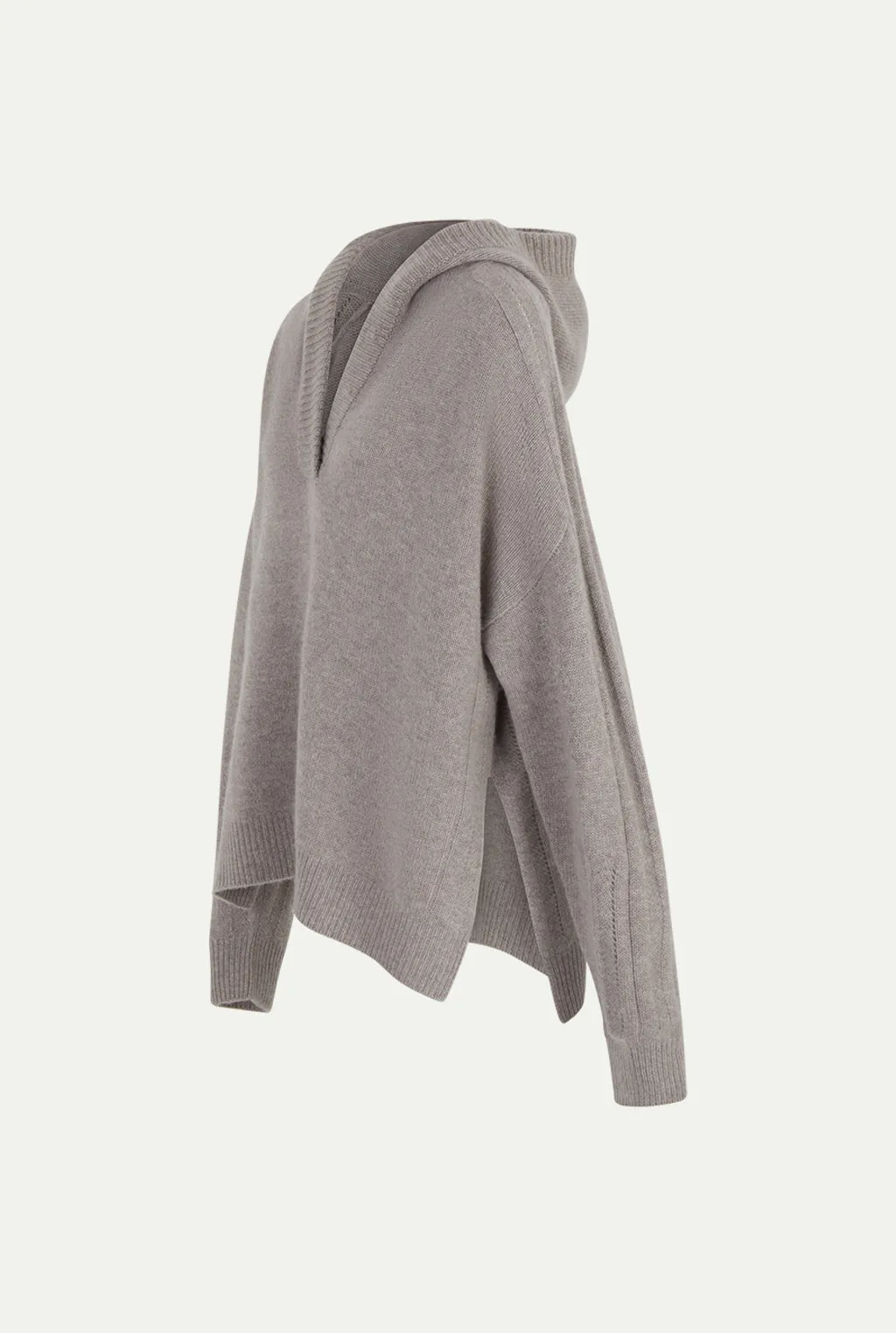 BIHAR cashmere hoodie