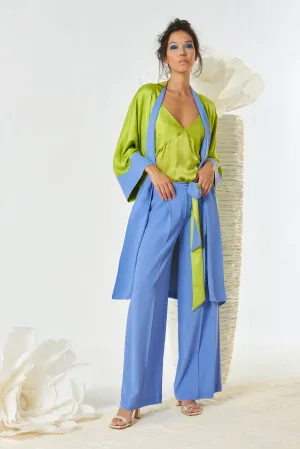 Hanami D'Or Trousers in Blue
