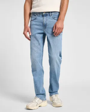 Lee Brooklyn Straight Lightweight Regular Fit Mens Jeans - Horizon Blue
