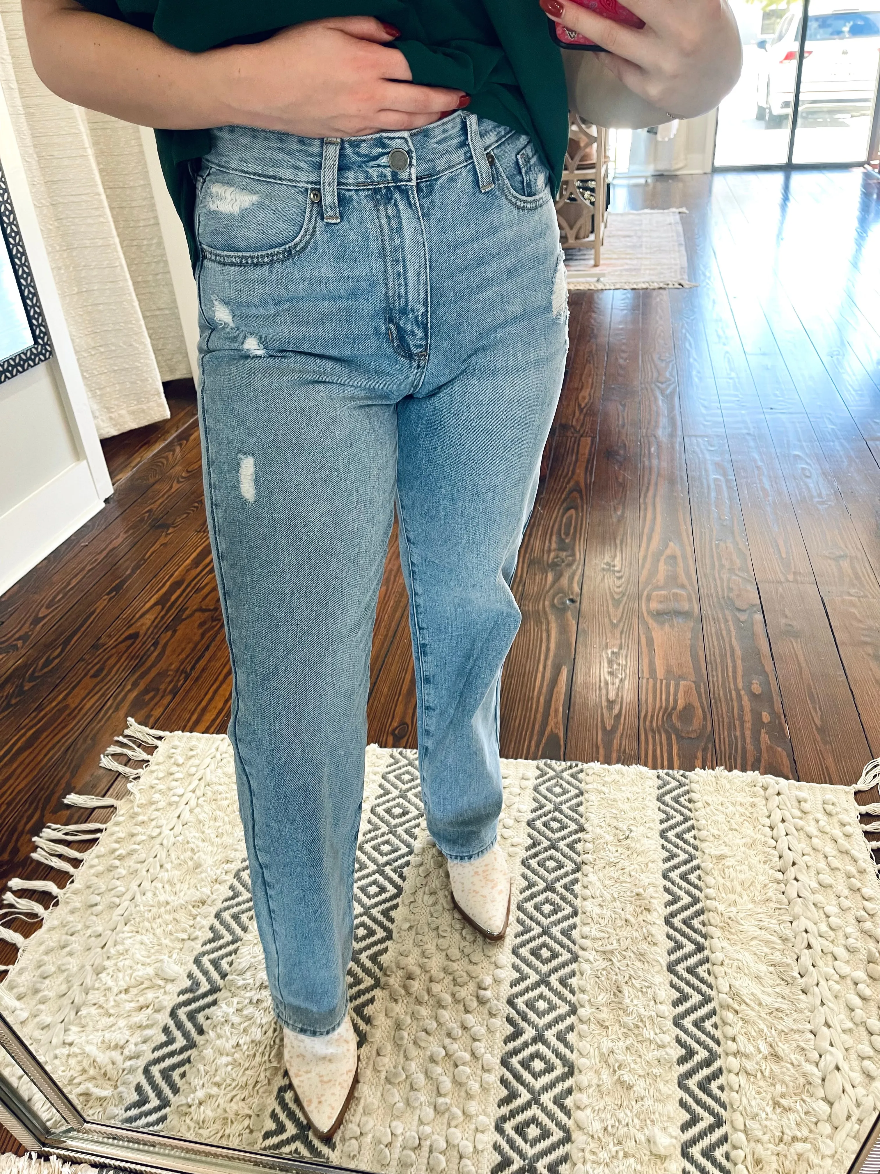 Light Straight Leg Denim