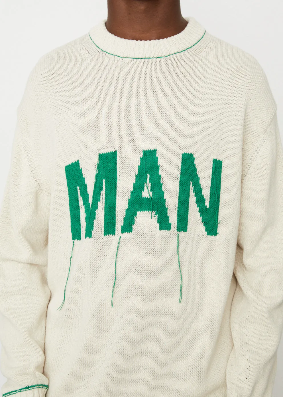 MAN Intarsia Crew