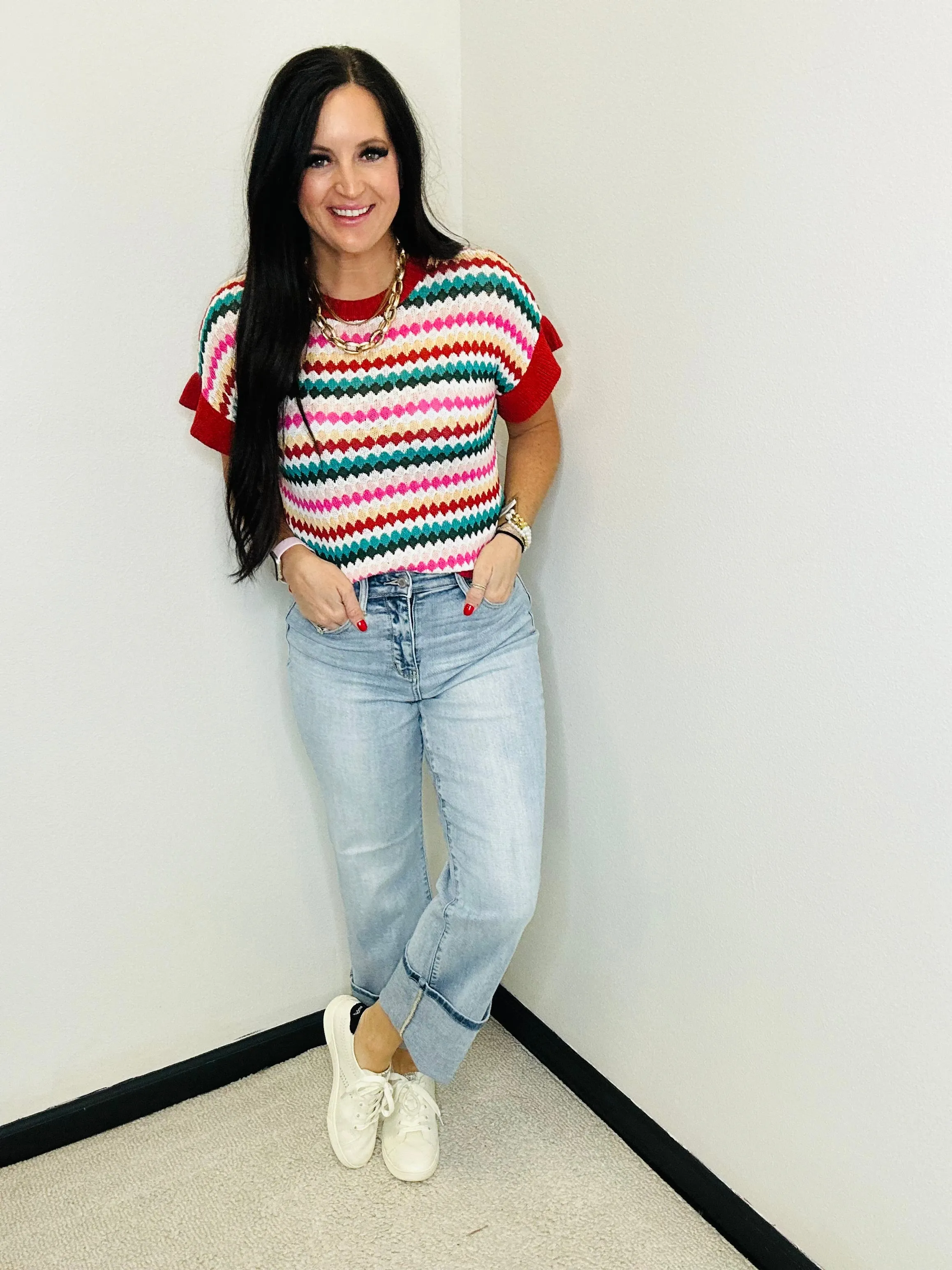 Marley Light Wash Straight Judy Blue Jeans