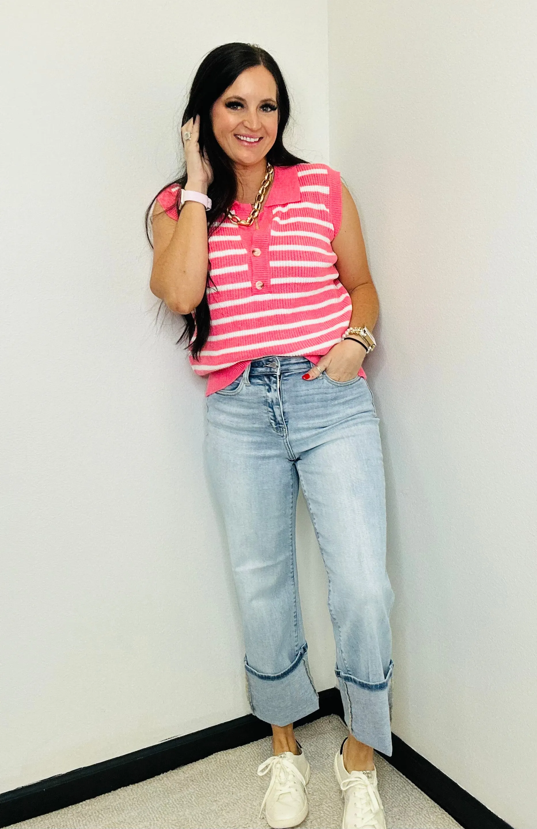 Marley Light Wash Straight Judy Blue Jeans