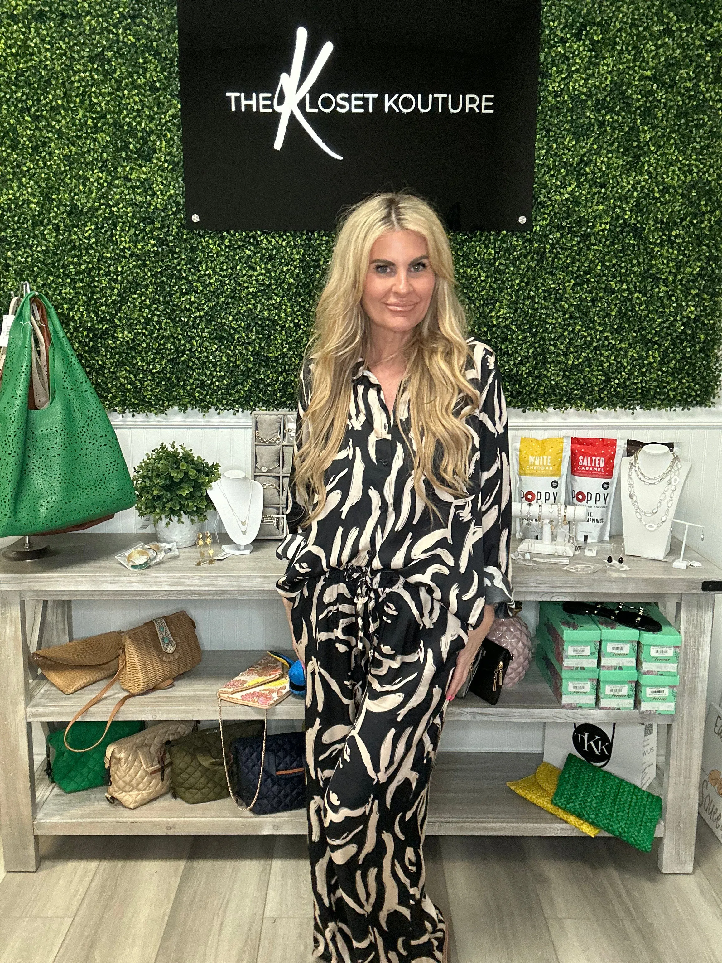 Printed Silk Pant From Italy