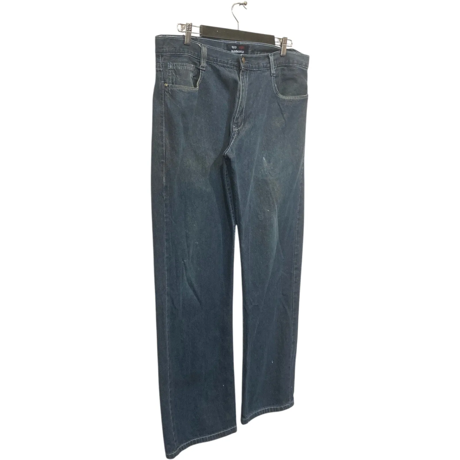 Vintage Diamond Denim Jeans 37x31