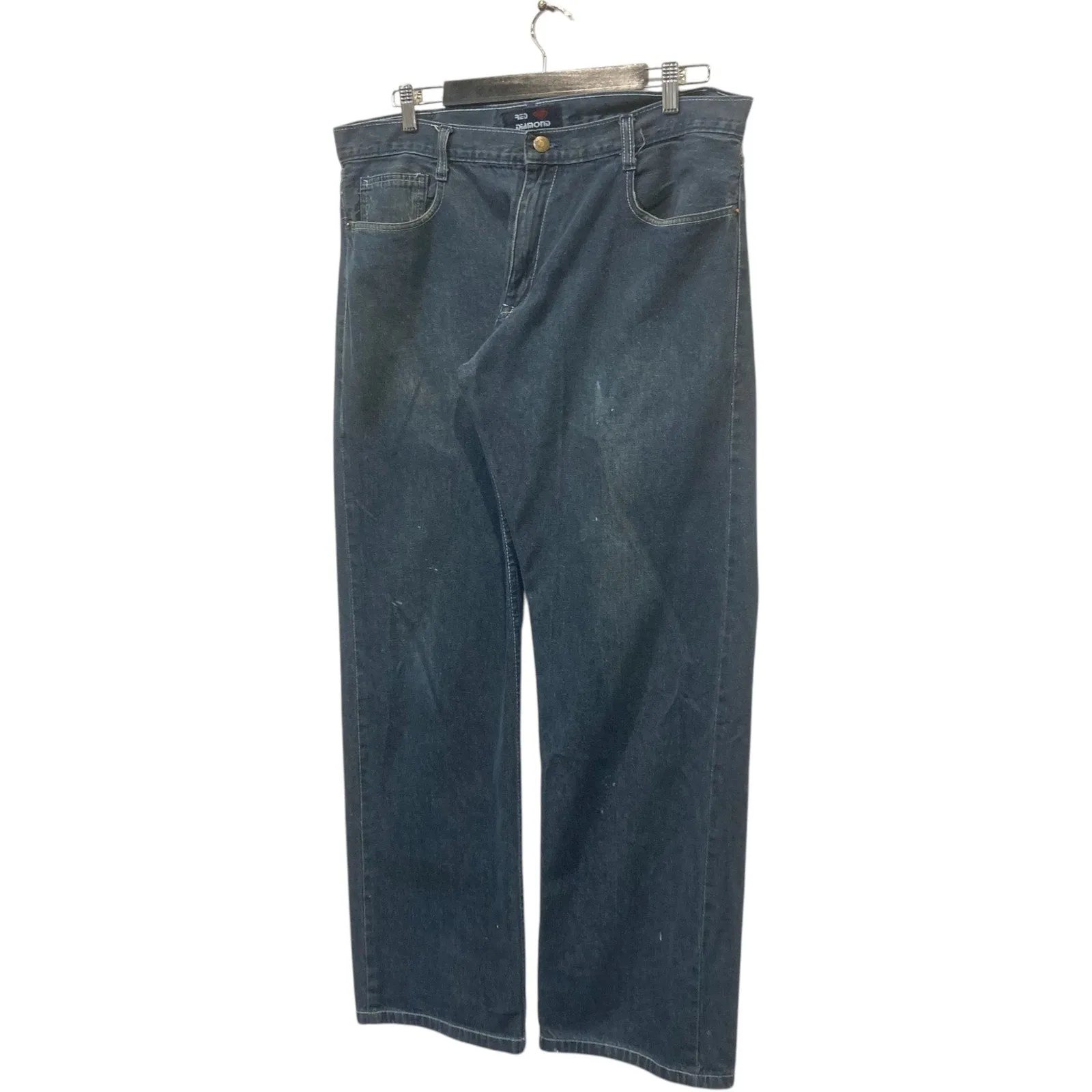 Vintage Diamond Denim Jeans 37x31