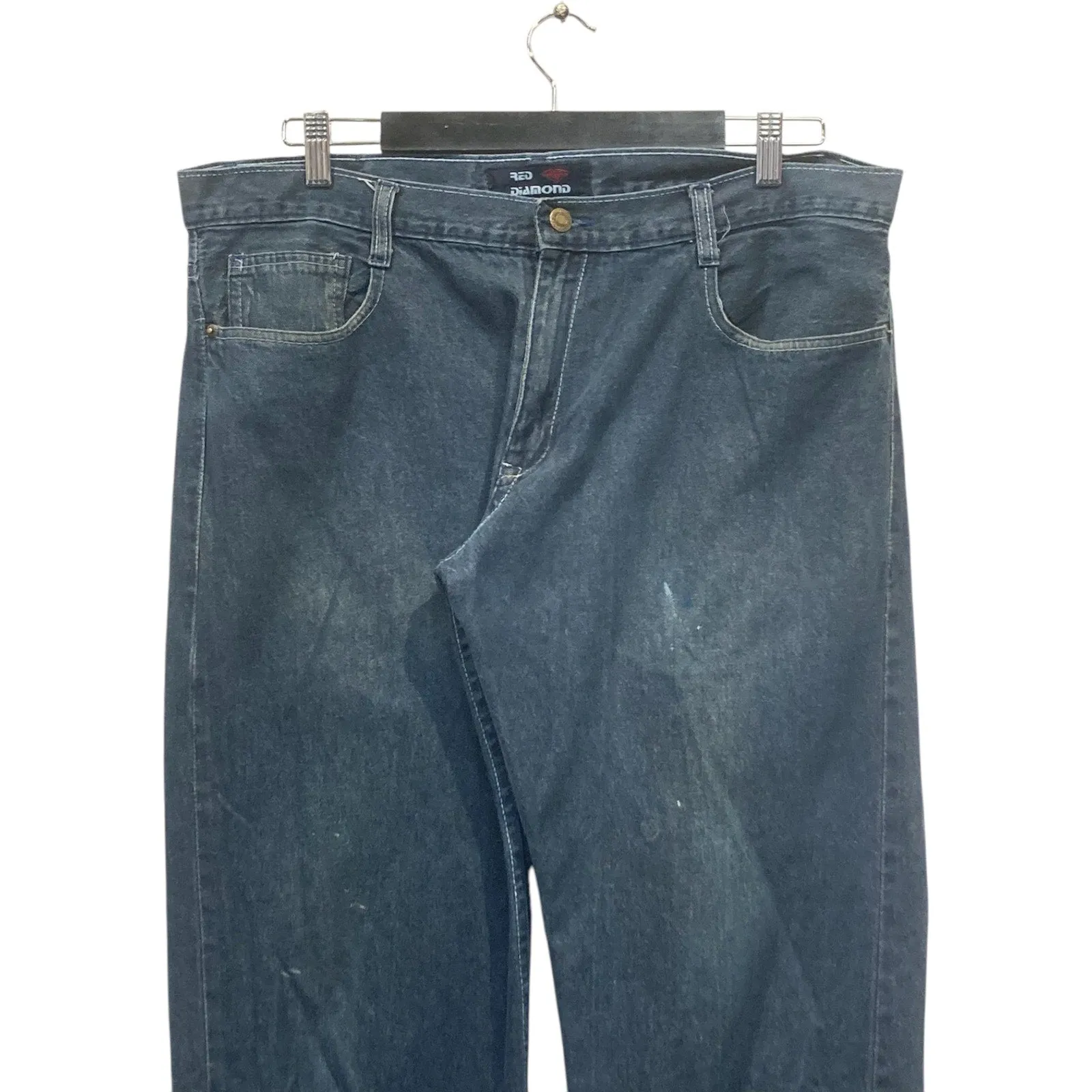 Vintage Diamond Denim Jeans 37x31