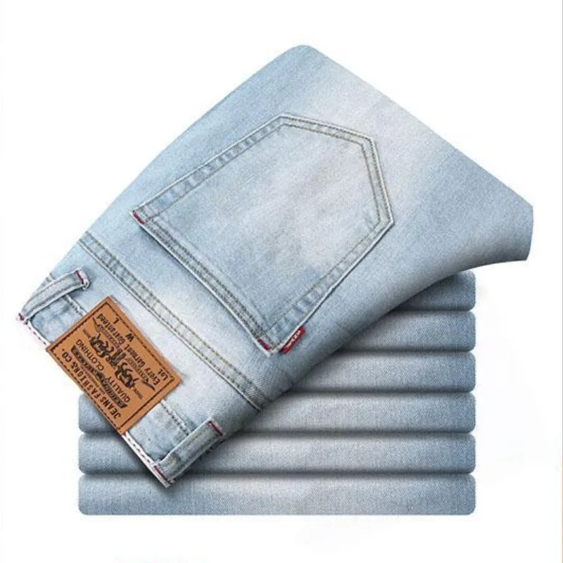 West Louis Thin Stretch Skinny Pencil Leisure Jeans