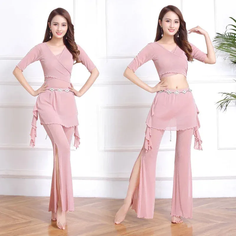 Women's Belly Dance Trousers Set – Oriental Performance Practice Costume